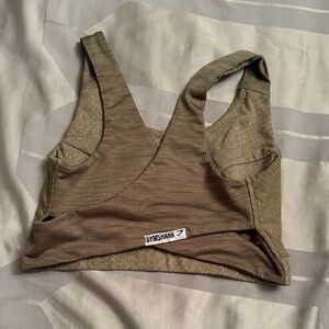Gymshark green Sports Bra